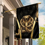 Egypt Uraeus Garden Flag Gold Cobra Luxury Style