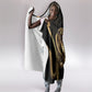 Egypt Uraeus Hooded Blanket Gold Cobra Luxury Style