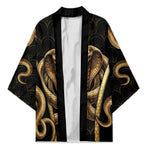 Egypt Uraeus Kimono Gold Cobra Luxury Style