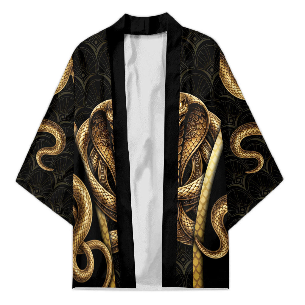 Egypt Uraeus Kimono Gold Cobra Luxury Style