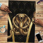 Egypt Uraeus Puzzle Gold Cobra Luxury Style