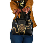 Egypt Uraeus Shoulder Handbag Gold Cobra Luxury Style