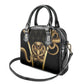 Egypt Uraeus Shoulder Handbag Gold Cobra Luxury Style