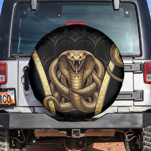 Egypt Uraeus Spare Tire Cover Gold Cobra Luxury Style