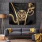 Egypt Uraeus Tapestry Gold Cobra Luxury Style