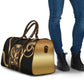 Egypt Uraeus Travel Bag Gold Cobra Luxury Style