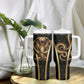 Egypt Uraeus Tumbler With Handle Gold Cobra Luxury Style