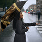 Egypt Uraeus Umbrella Gold Cobra Luxury Style