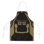 Custom Egypt KA Apron Gold Symbol Hieroglyphic Texture