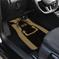Custom Egypt KA Car Mats Gold Symbol Hieroglyphic Texture