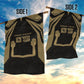 Custom Egypt KA Garden Flag Gold Symbol Hieroglyphic Texture
