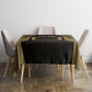 Custom Egypt KA Tablecloth Gold Symbol Hieroglyphic Texture