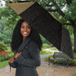 Custom Egypt KA Umbrella Gold Symbol Hieroglyphic Texture