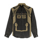 Custom Egypt KA Women Casual Shirt Gold Symbol Hieroglyphic Texture