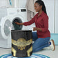 Egypt BA Laundry Basket Winged Pharaoh Hieroglyphic Patterns