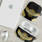 Egypt BA AirPods Case Winged Pharaoh Hieroglyphic Patterns