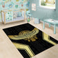 Egypt BA Area Rug Winged Pharaoh Hieroglyphic Patterns