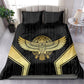 Egypt BA Bedding Set Winged Pharaoh Hieroglyphic Patterns