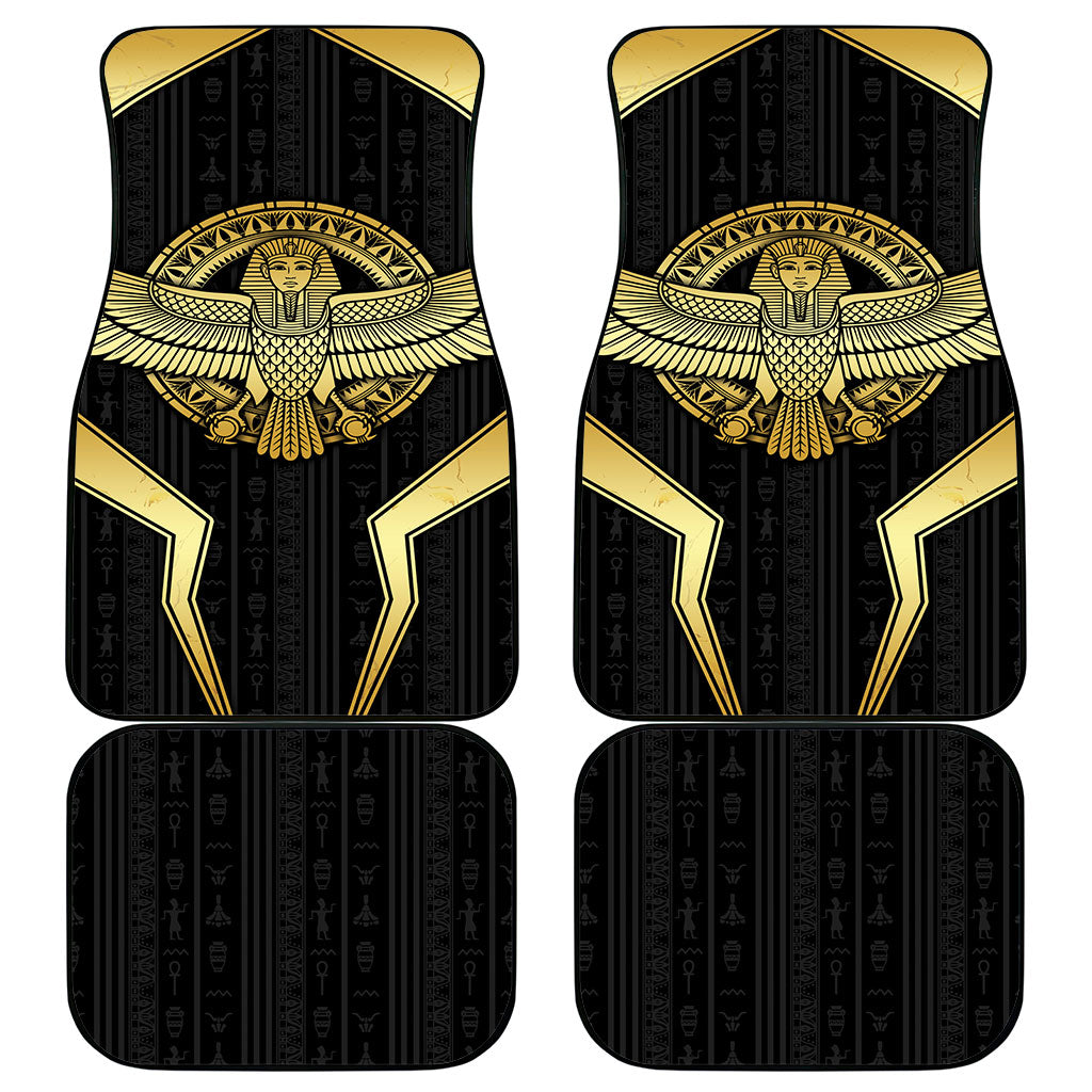 Egypt BA Car Mats Winged Pharaoh Hieroglyphic Patterns