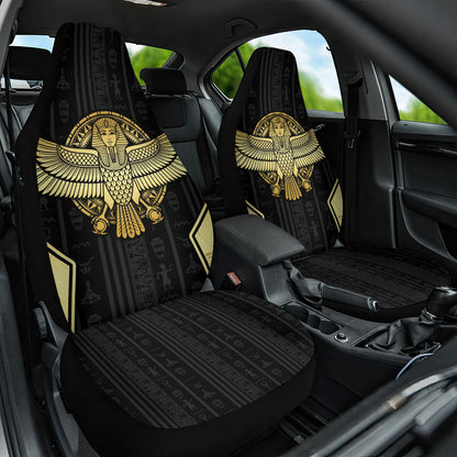 Egypt BA Car Seat Cover Winged Pharaoh Hieroglyphic Patterns