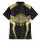 Egypt BA Hawaiian Shirt Winged Pharaoh Hieroglyphic Patterns