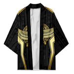 Egypt BA Kimono Winged Pharaoh Hieroglyphic Patterns