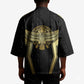 Egypt BA Kimono Winged Pharaoh Hieroglyphic Patterns
