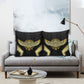 Egypt BA Pillow Cover Winged Pharaoh Hieroglyphic Patterns
