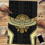 Egypt BA Puzzle Winged Pharaoh Hieroglyphic Patterns