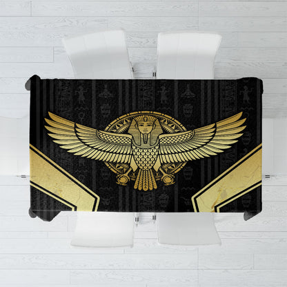 Egypt BA Tablecloth Winged Pharaoh Hieroglyphic Patterns