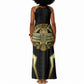Egypt BA Tank Maxi Dress Winged Pharaoh Hieroglyphic Patterns