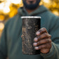Personalized Egyptian God Anubis 4 in 1 Can Cooler Tumbler Jackal Headed Deity Ancient Egypt Mythology Gilded