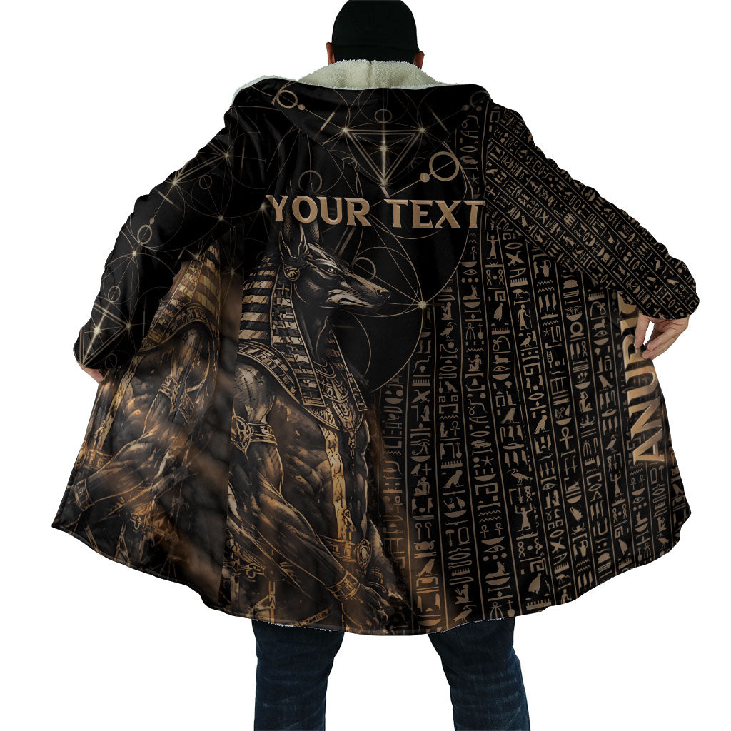 Personalized Egyptian God Anubis Cloak Jackal Headed Deity Ancient Egypt Mythology Gilded