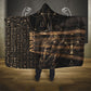 Egyptian God Anubis Hooded Blanket Jackal Headed Deity Ancient Egypt Mythology Gilded