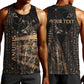 Personalized Egyptian God Anubis Men Tank Top Jackal Headed Deity Ancient Egypt Mythology Gilded