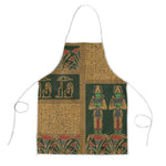 Egyptian God Osiris Apron Green Pharaonic Hieroglyphic Patterns