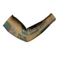 Egyptian God Osiris Arm Sleeves Green Pharaonic Hieroglyphic Patterns