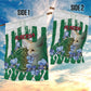 Algeria Garden Flag Fennec And Iris Grunge Style - African Pride