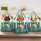 Algeria Grocery Bag Fennec And Iris Grunge Style - African Pride