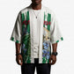 Personalized Algeria Kimono Fennec And Iris Grunge Style - African Pride