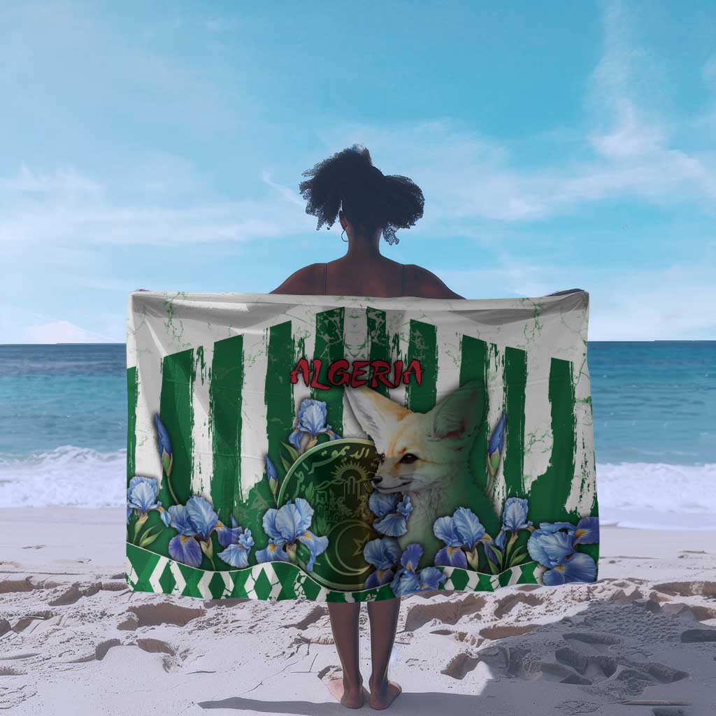 Algeria Sarong Fennec And Iris Grunge Style - African Pride
