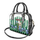 Algeria Shoulder Handbag Fennec And Iris Grunge Style - African Pride