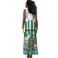 Personalized Algeria Tank Maxi Dress Fennec And Iris Grunge Style - African Pride