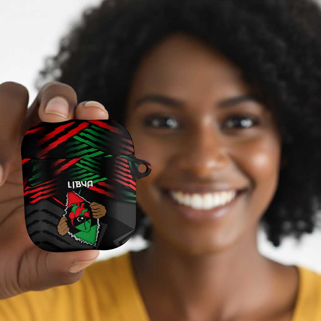 Libya In My Veins AirPods Case - African Pride