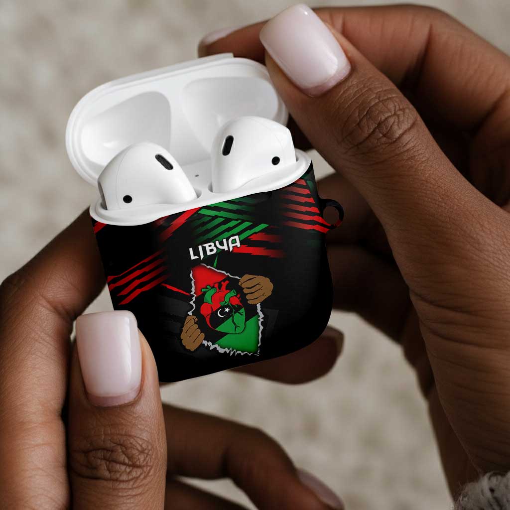 Libya In My Veins AirPods Case - African Pride