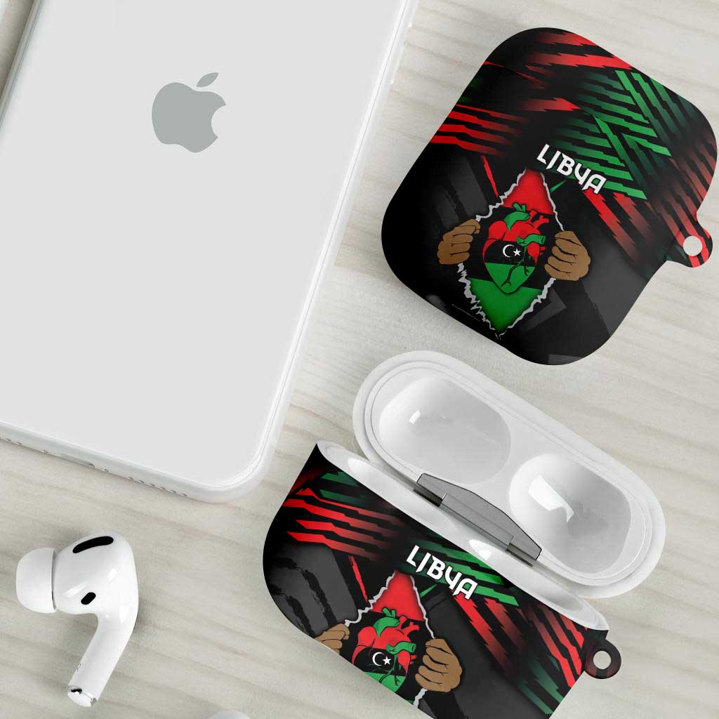 Libya In My Veins AirPods Case - African Pride