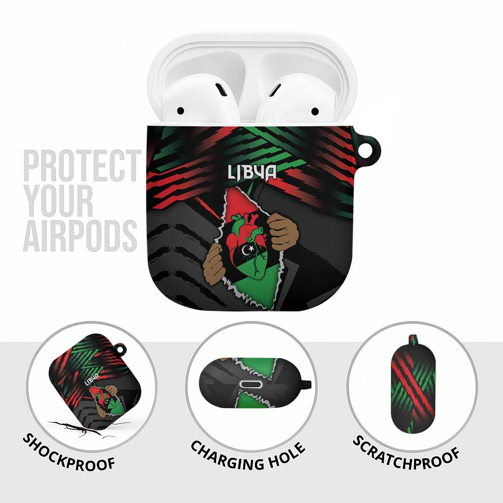 Libya In My Veins AirPods Case - African Pride