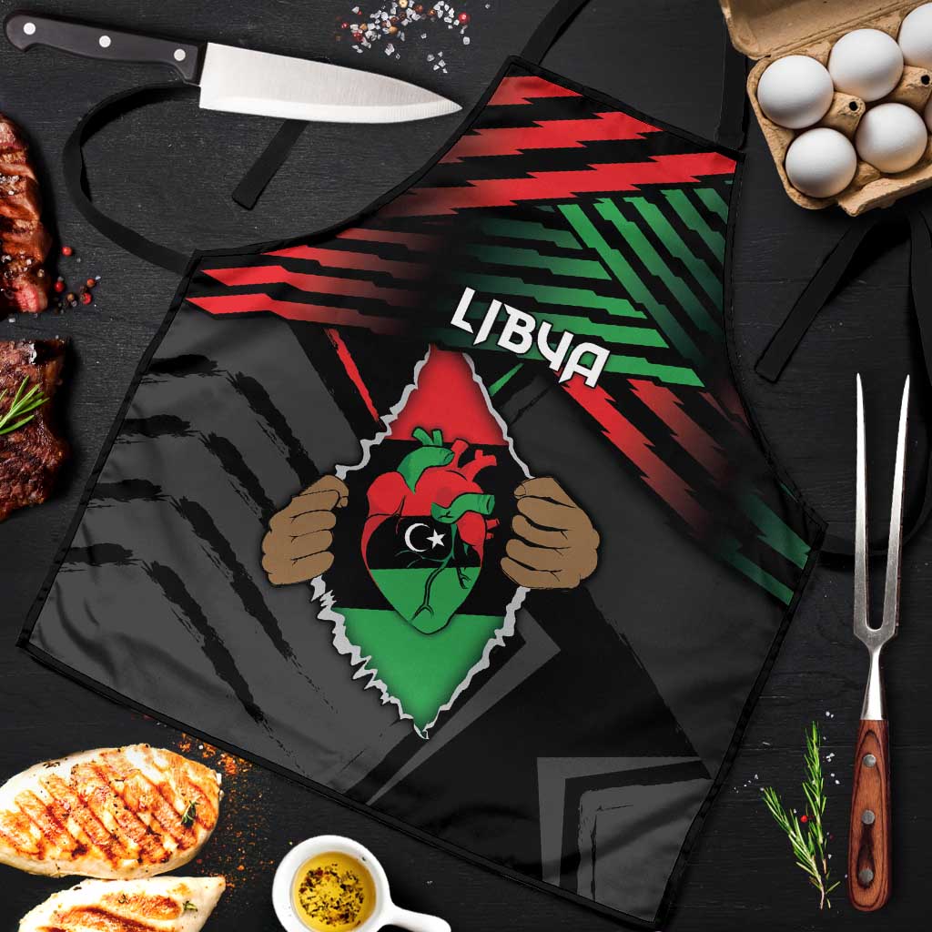 Libya In My Veins Apron - African Pride