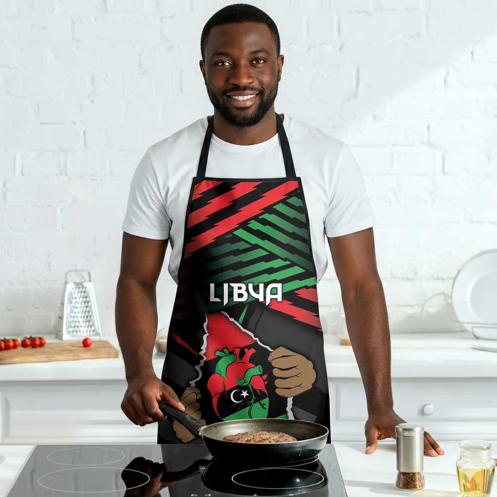 Libya In My Veins Apron - African Pride