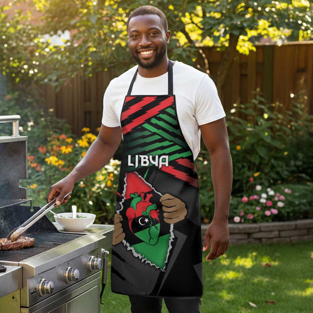 Libya In My Veins Apron - African Pride